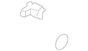 Genuine Porsche parts diagram