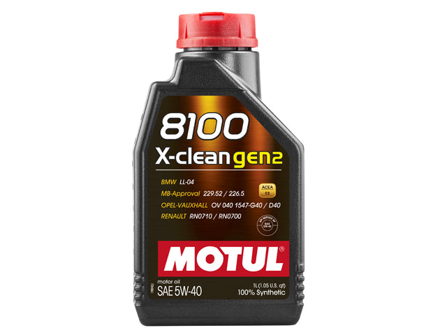 MOTUL 8100 X-CLEAN GEN2 Engine Oil - 109761