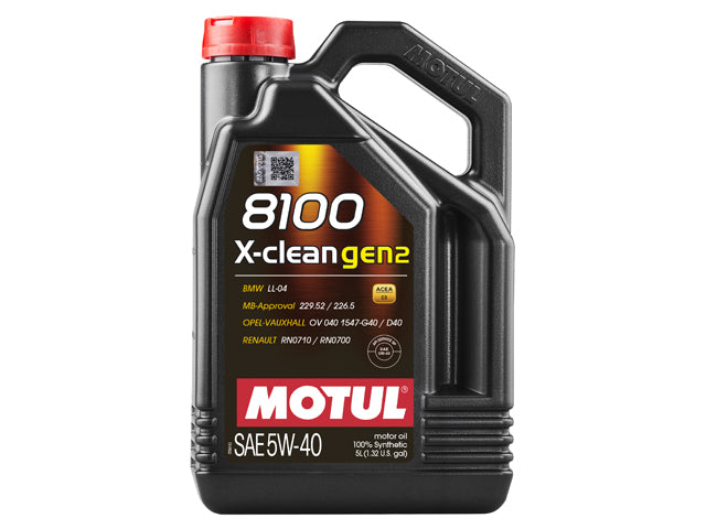 MOTUL 8100 X-CLEAN GEN2 Engine Oil - 109762