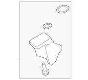 Genuine Porsche parts diagram