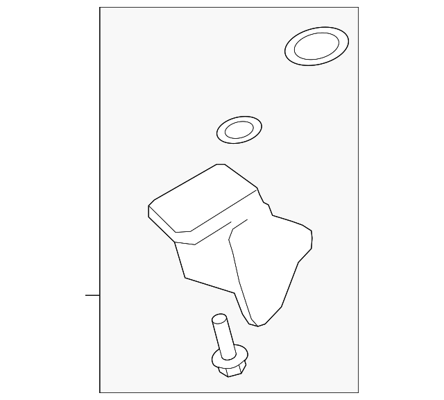 Genuine Porsche parts diagram