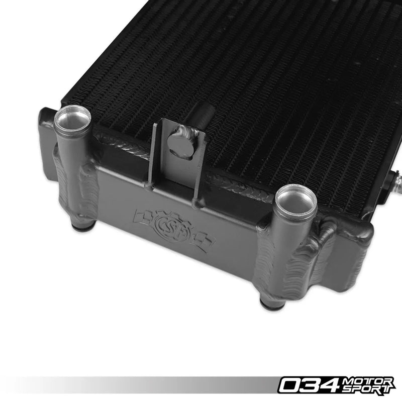 034Motorsport Auxiliary Side Mount Radiator Upgrade Kit, B9/B9.5 Audi S4/S5 3.0T