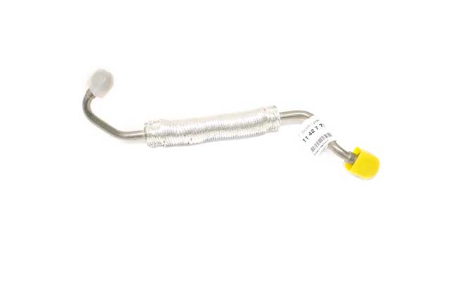GENUINE BMW Turbocharger Oil Line - 11-42-7-795-972