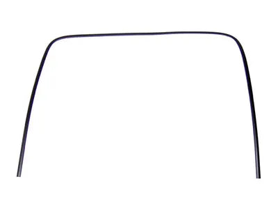 Black Rear Windshield Trim - Left