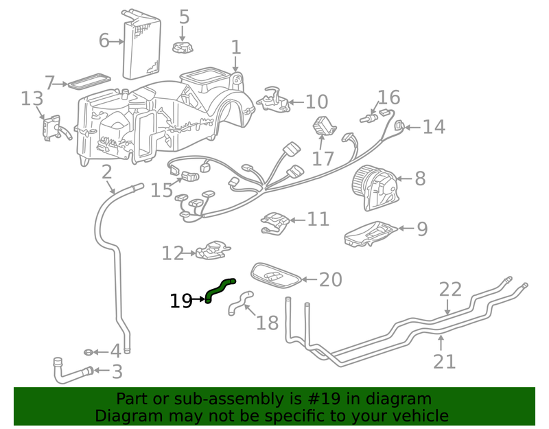 Genuine Porsche parts diagram