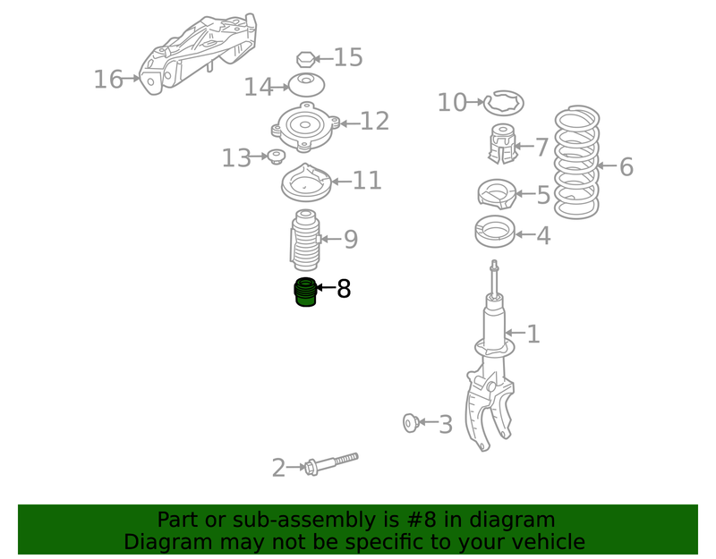 Genuine Porsche parts diagram