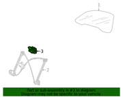 Genuine Porsche parts diagram