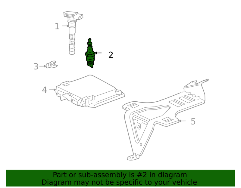 Genuine Porsche parts diagram