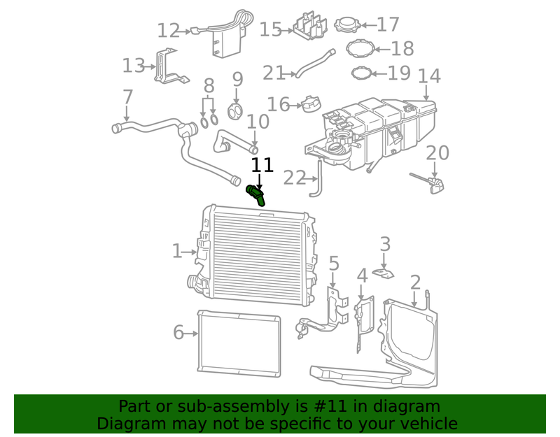 Genuine Porsche parts diagram