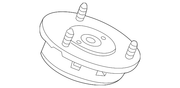 Genuine Porsche parts diagram