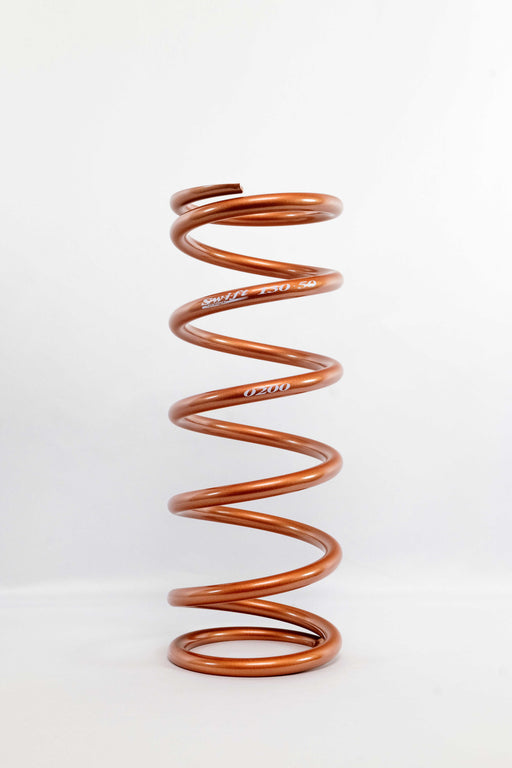 Coil Spring - Bulletproof - Conventional - 5 in OD - 13 in Length - 200 lb/in Spring Rate - Steel - Copper Powder Coat - Each