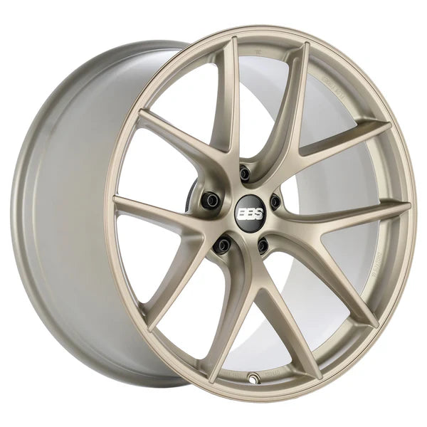 BBS Unlimited CI-R 20x10.5 ET64 (Face 2) Satin White-Gold Wheel