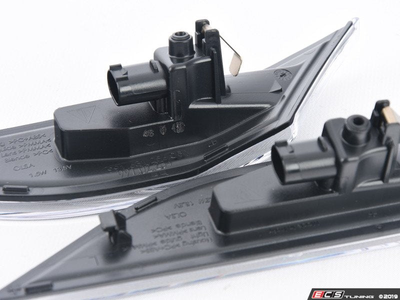 European LED Clear Side Marker Set