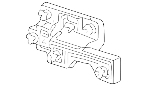 Genuine Porsche parts diagram