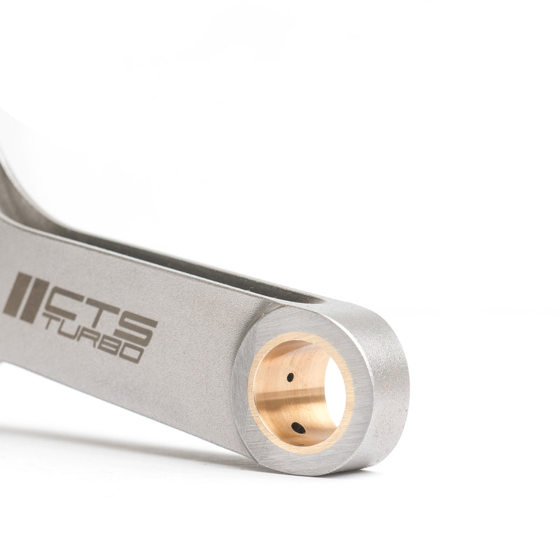 CTS Turbo Connecting Rods VW & Audi 144x19 Tapered Rifle Drilled | Fits 1.8T 20V 06A With Stock Pistons