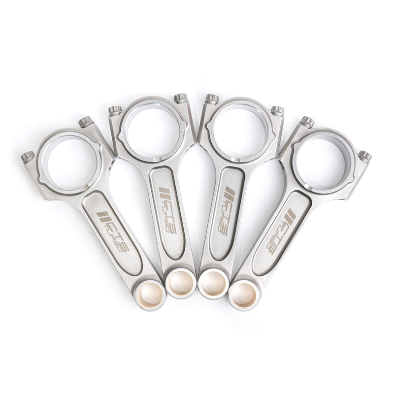 CTS Turbo Connecting Rods VW & Audi 144x20 I-Beam Rifle Drilled | Fits 1.8T 20V & 2.0T FSI