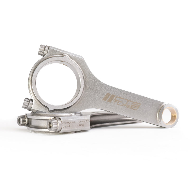 CTS Turbo Connecting Rods VW & Audi 144x21 Tapered Rifle Drilled | Fits MK6/B8 2.0T EA888 Gen 1 & 2 With Stock Pistons