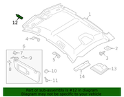 Part can be found as reference #12 in illustration