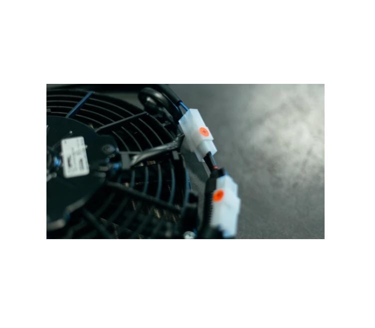 Fabless Manufacturing - Dual Spal Fan Wiring Harness