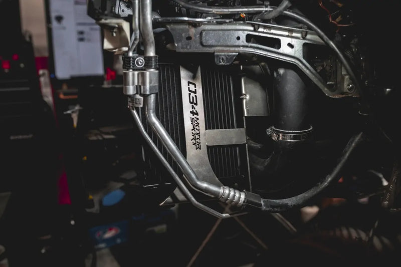 034Motorsport Auxiliary Side Mount Radiator Upgrade Kit, B9/B9.5 Audi S4/S5 3.0T