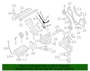 Genuine Porsche parts diagram