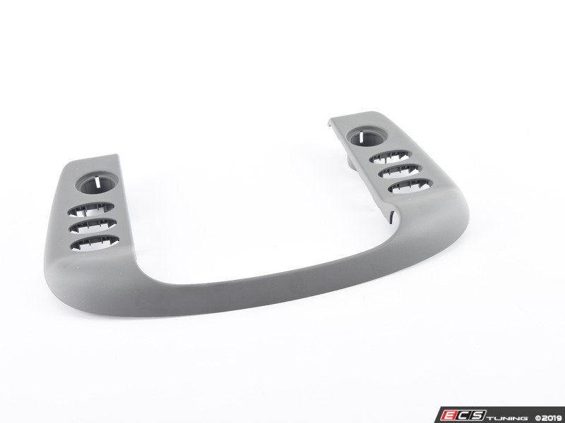 Center Dashboard Switch Panel - Graphite Grey Lacquered