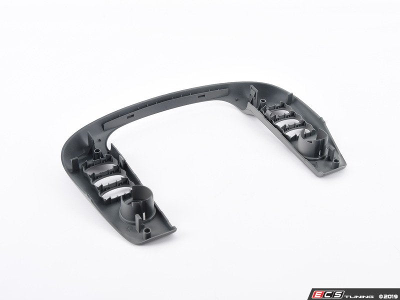 Center Dashboard Switch Panel - Graphite Grey Lacquered