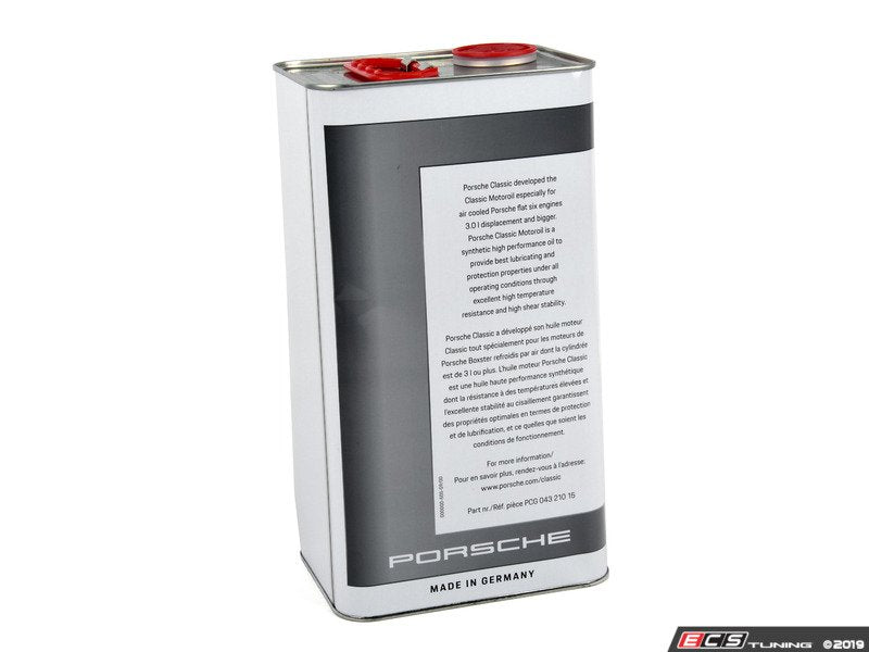 Porsche Classic Motor Oil - 10W-60