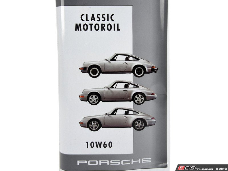 Porsche Classic Motor Oil - 10W-60