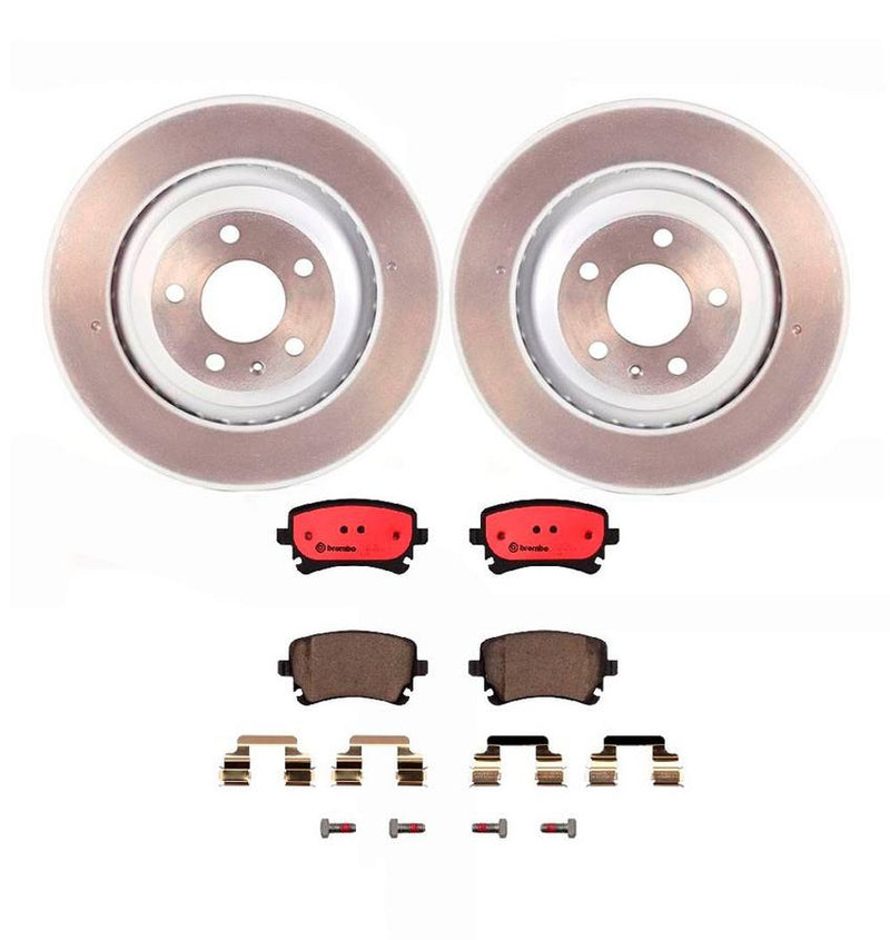 Audi Brembo Brake Kit – Pads and Rotors Rear (330mm) (Ceramic) 8E0698451P – Brembo 1535157KIT
