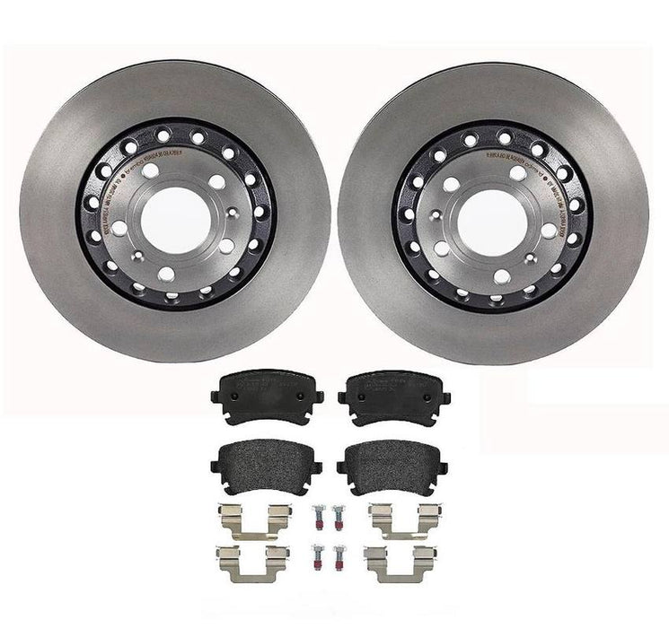 Audi Brembo Brake Kit – Pads and Rotors Rear (310mm) (Low-Met) 8E0698451P – Brembo 1535493KIT