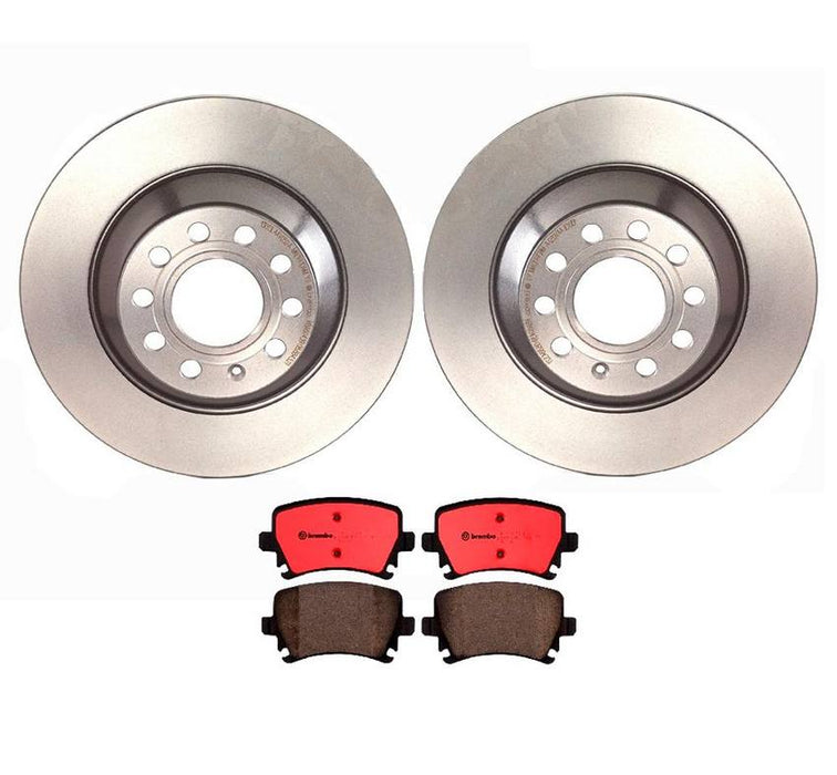 Audi Brembo Brake Kit – Pads and Rotors Rear (302mm) (Ceramic) 8E0698451J – Brembo 1539290KIT