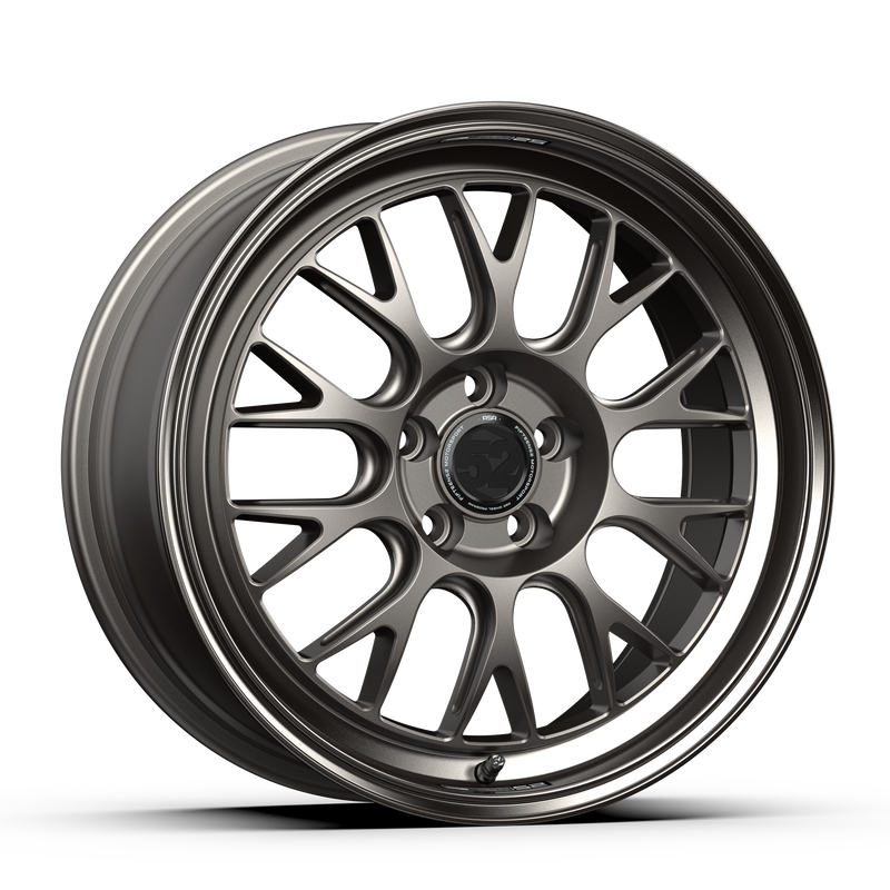fifteen52 Holeshot RSR 18x8.5 5x108 ET42 Wheel - Magnesium Grey / Gloss Lip