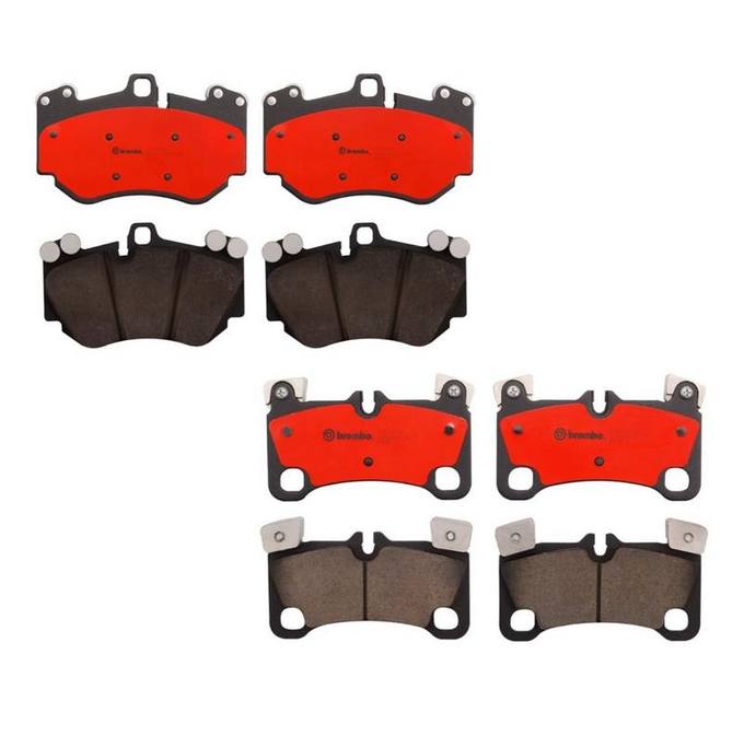 Porsche Brakes Kit – Brembo Pads Front and Rear (Ceramic) 95535293964 – Brembo 1557518KIT