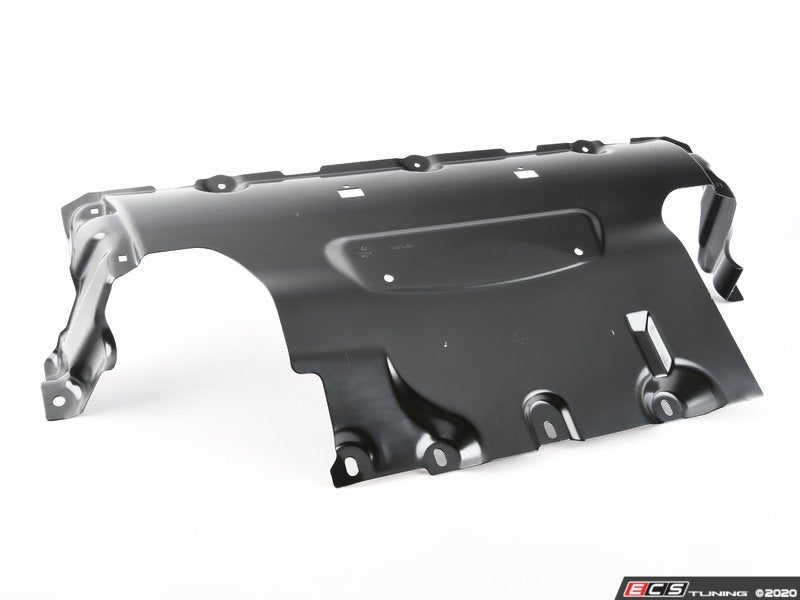 Steel Engine Belly Pan - Black