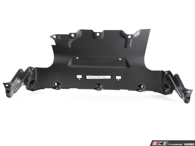 Steel Engine Belly Pan - Black
