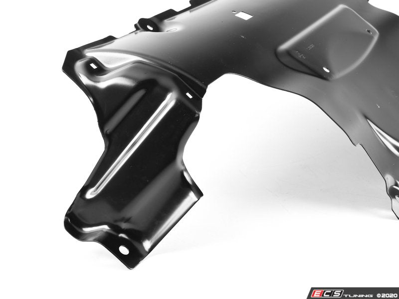 Steel Engine Belly Pan - Black