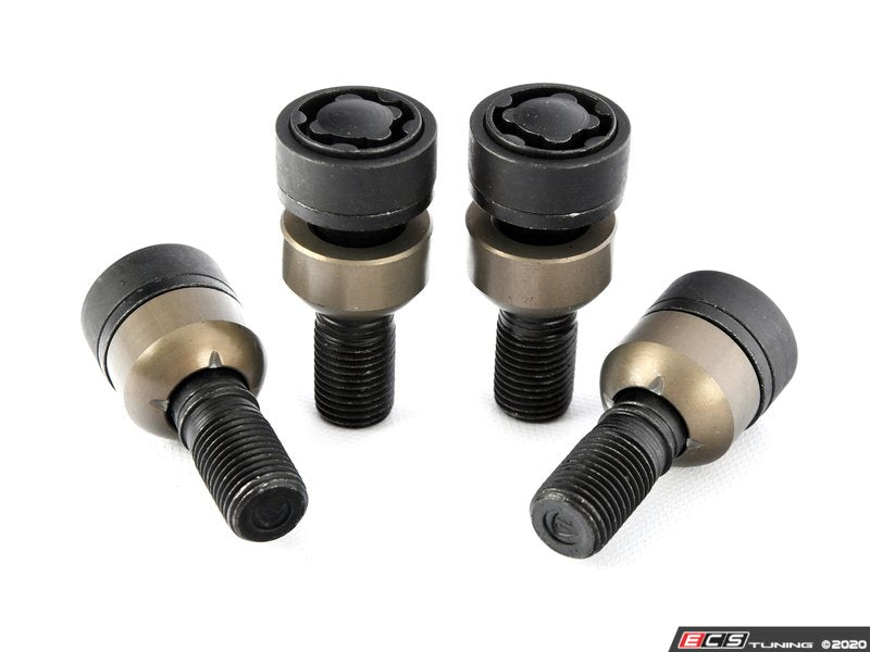 Locking Wheel Bolt Set - Black