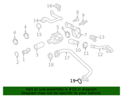 Genuine Porsche parts diagram