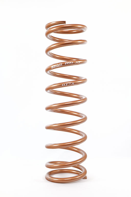 Coil Spring - Bulletproof - Coil-Over - 3.5 in ID - 16 in Length - 175 lb/in Spring Rate - Steel - Copper Powder Coat - Each