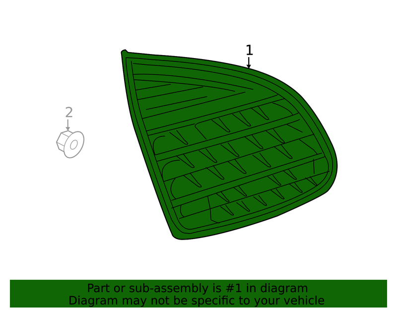Genuine Porsche parts diagram