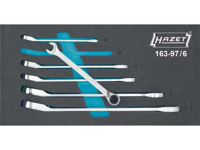 HAZET Combination Wrench Set - 163-97/6