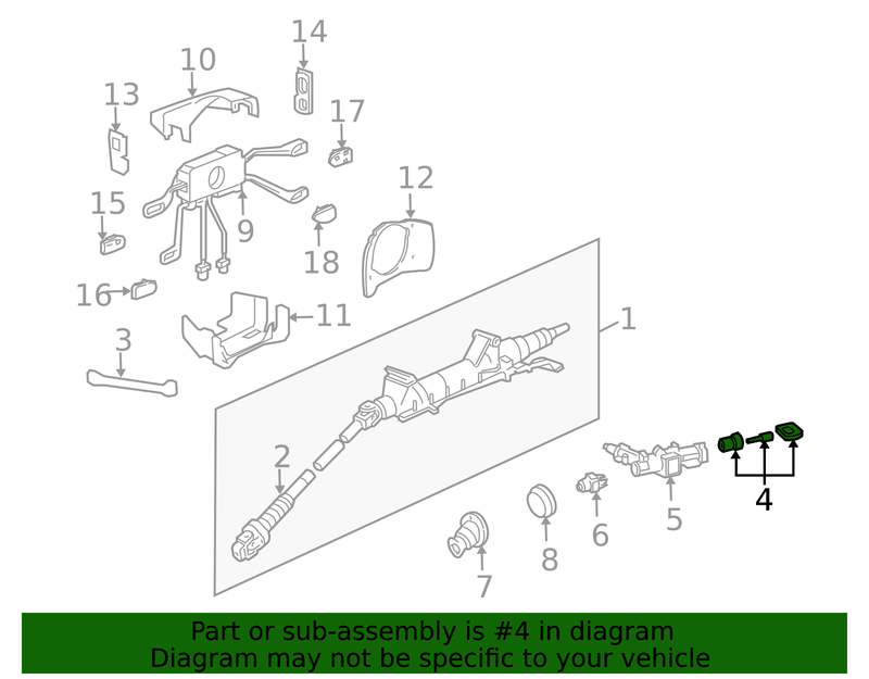 Genuine Porsche parts diagram