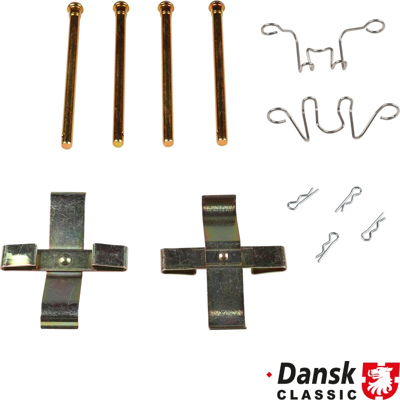 DANSK CLASSIC Brake Pad Hardware Kit 1664000210