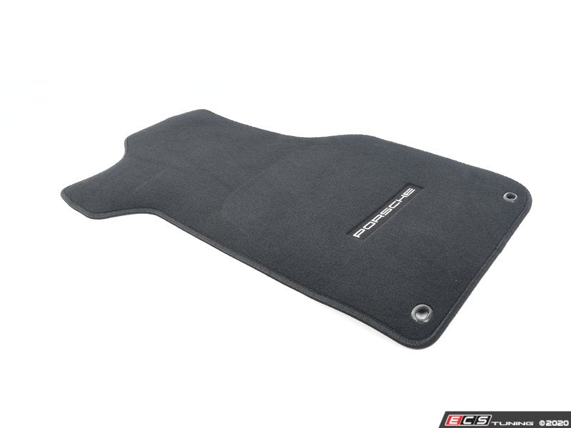 Black Floor Mats - Set of Four