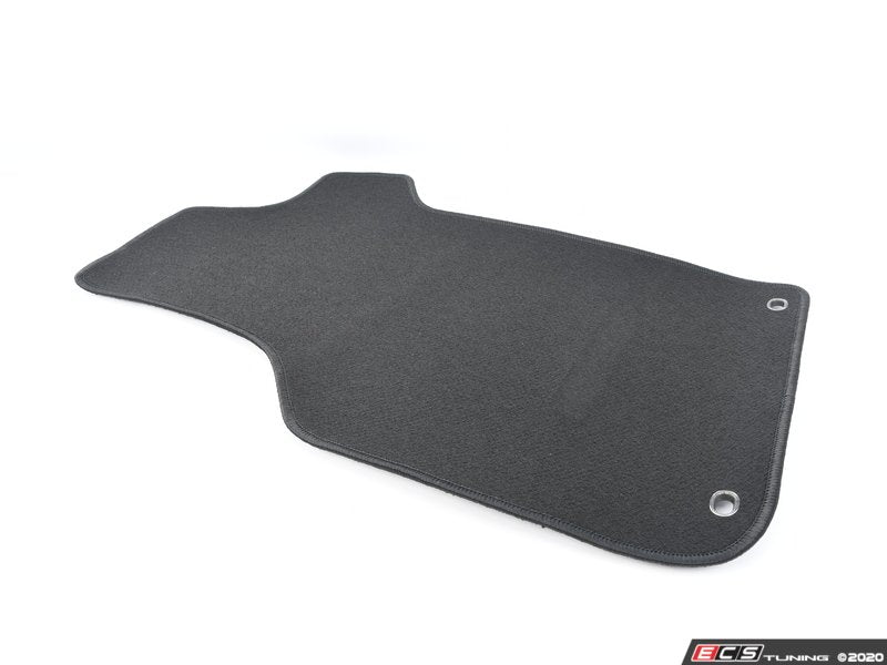 Black Floor Mats - Set of Four