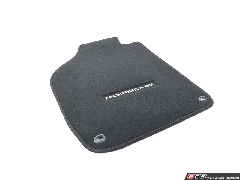 Black Floor Mats - Set of Four
