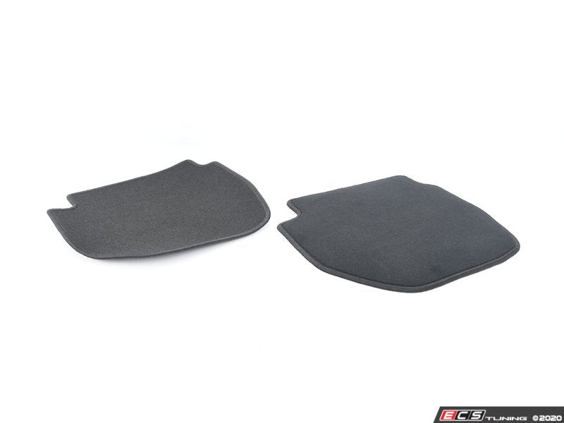 Black Floor Mats - Set of Four
