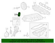 Genuine Porsche parts diagram