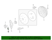 Genuine Porsche parts diagram